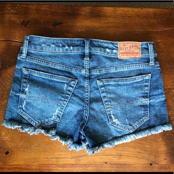 NWOT Lucky Cut-off shorts - Picture 2 of 5